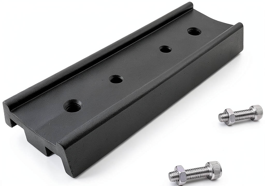 'Pocnsen Dovetail Rail close-up'