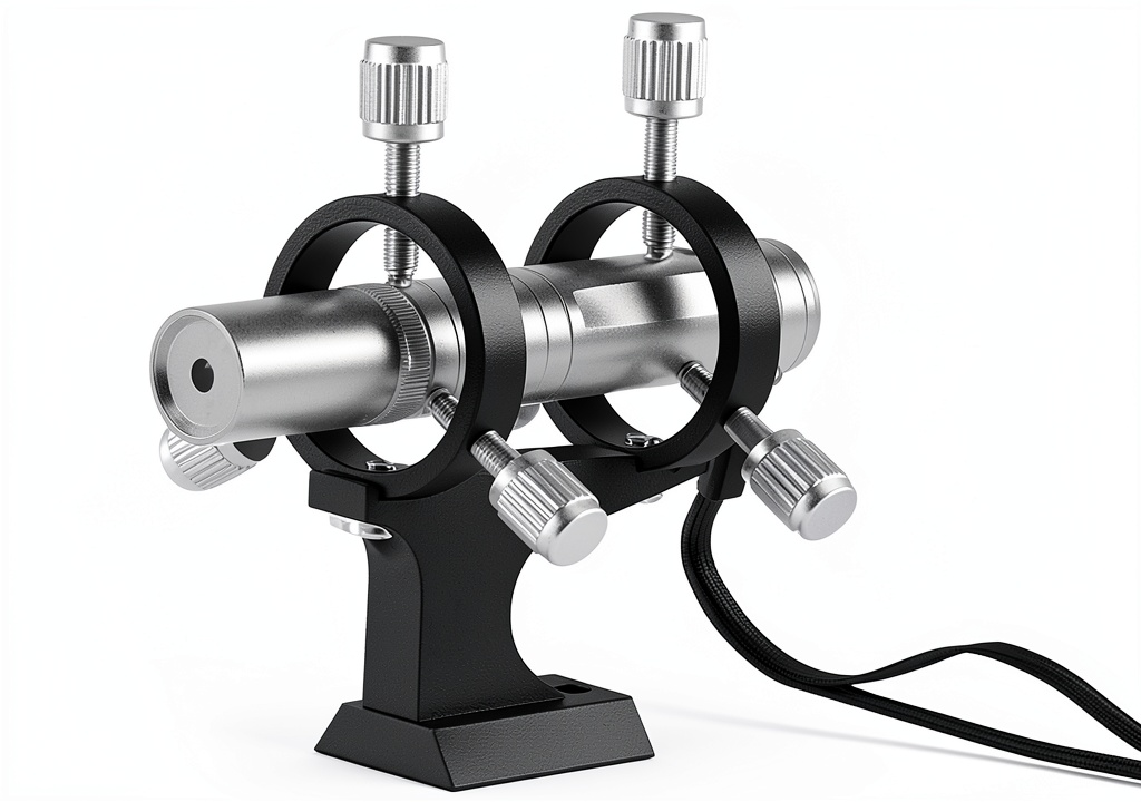 Celticbird guide ring attached to a Celestron telescope in a dark sky setting