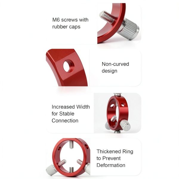 Tangxi Telescope Guide Scope Ring 110mm Diameter-2