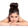 Styla Hair Kids Hair Bun Maker Brown 6pc-3