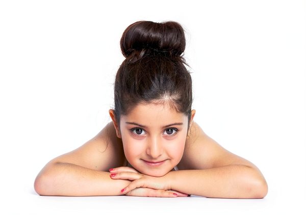 Styla Hair Kids Hair Bun Maker Brown 6pc-3
