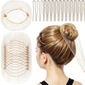 Invisible Hair Bun Net FANDAMEI Breathable Kids-0