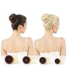 Hair Donut Bun Set FANDAMEI Black Styling Kit-1