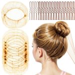 Hair Accessories Set Tan Brown FANDAMEI Beauty-0