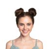Styla Hair Kids Hair Bun Maker Brown 6pc-1
