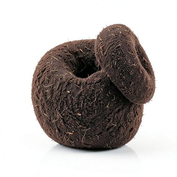 NICEMOVIC Medium Hair Bun Maker Set 2pcs Donut Bun Tools in Brown-3