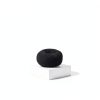 Hair Bun Maker Diane 5.5 Inch Black Fabric Donut Bun Full Buns-4