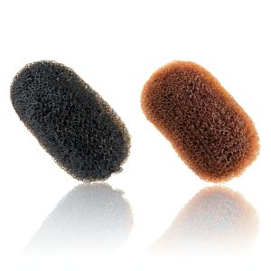 AEGYPIUS Bump It Hair Accessory Nylon Volume Buns Black Brown-0