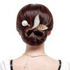 Takeberny Hair Bun Shaper Curler Double Butterflies Black Wings 3-Pack-1