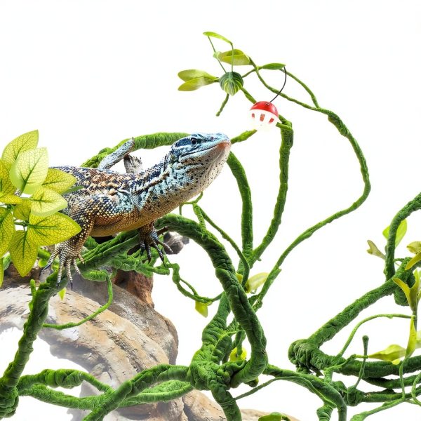 Bearded Dragon Habitat Vine QUOZUO Willow with Suction Cups 1175-QU-5