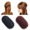 AEGYPIUS Bump It Hair Accessory Nylon Volume Buns Black Brown-2