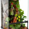REPTI ZOO Magnetic Hanging Artificial Decoration Plant Climbing Vine for Reptile Terrarium Habitat Tank-4